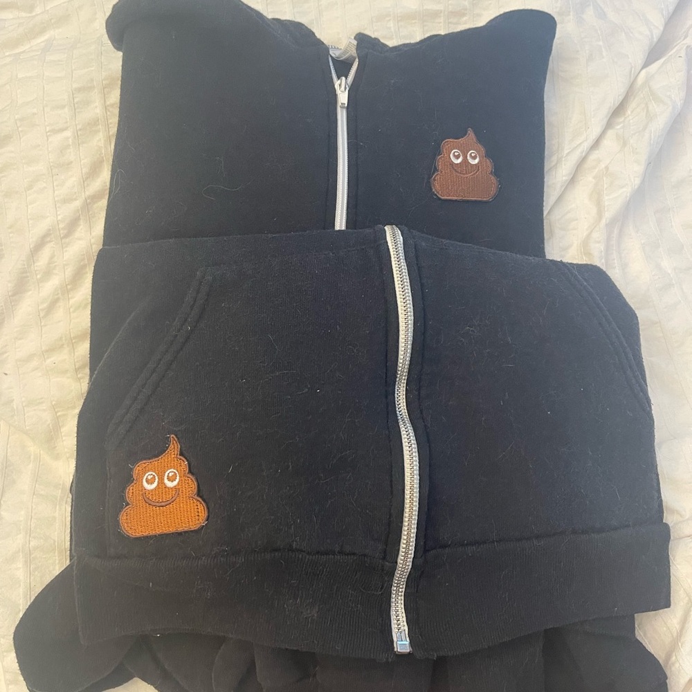 Mom and kid matching hoodies